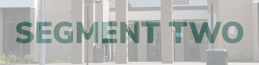 Segment Two text overlaying Newaygo location